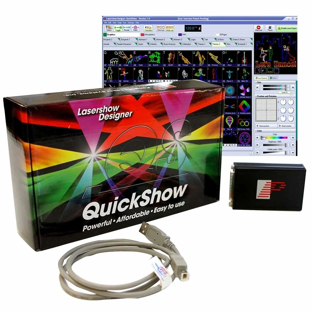 pangolin-quickshow-laser-software-met-usb-interfac